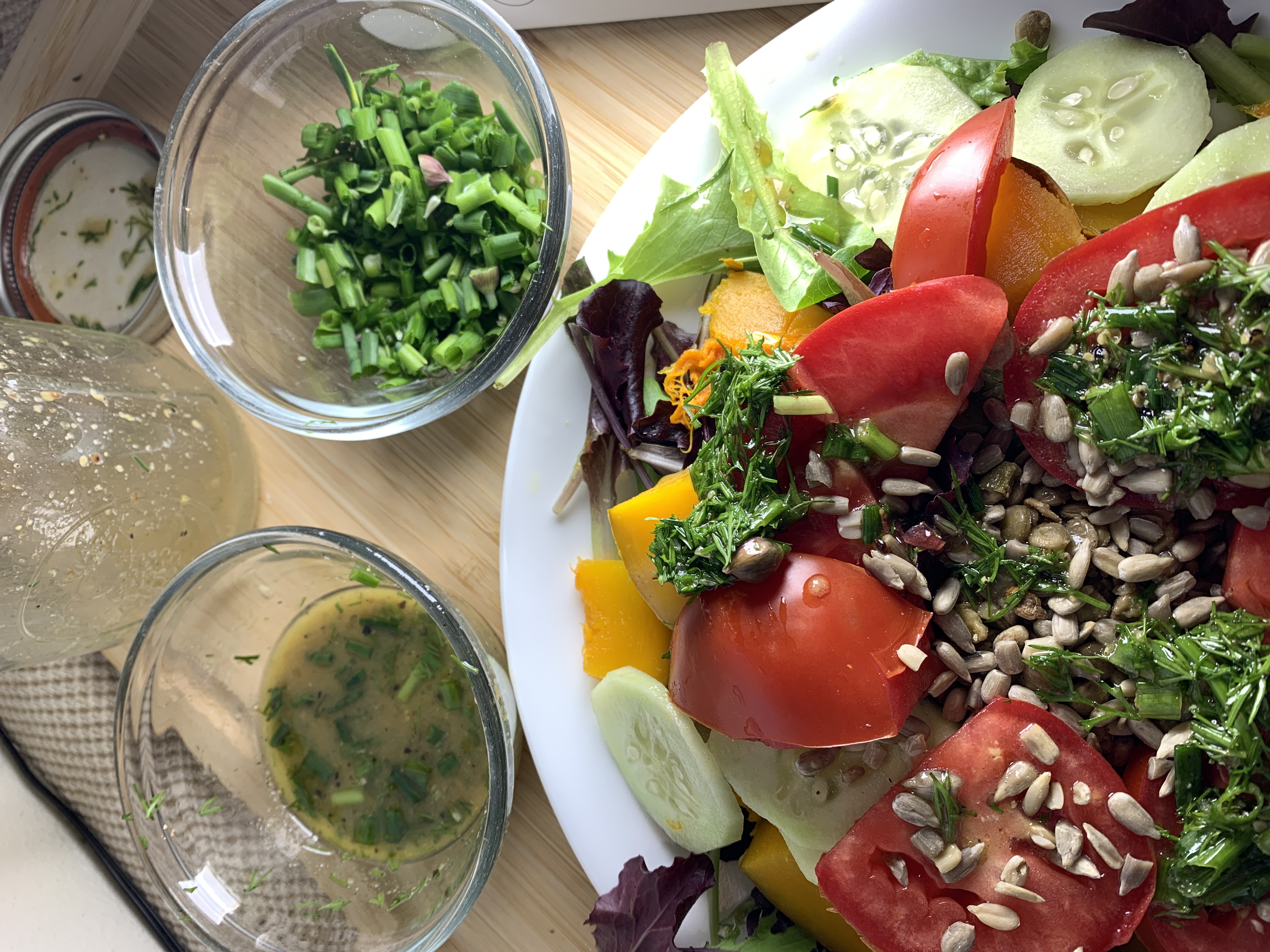 Dilly Spring Herb Vinaigrette